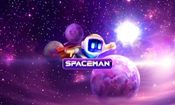 Spaceman crash game by Pragmatic Play on Mzansibet