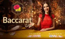 Baccarat Live table on Mzansibet