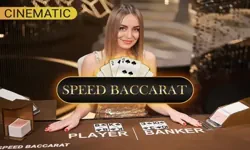 Speed Baccarat live table on Mzansibet
