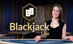 Blackjack Live table on Mzansibet