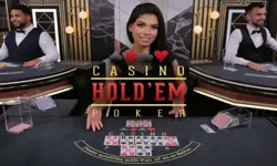 Casino Hold'em live table on Mzansibet