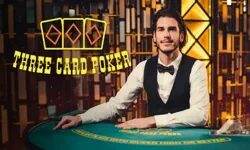 Three Card Poker live table on Mzansibet